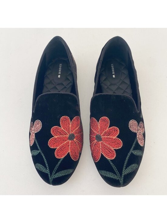 Birdies Shoes - Birdies Starling Floral Flats Shoes
